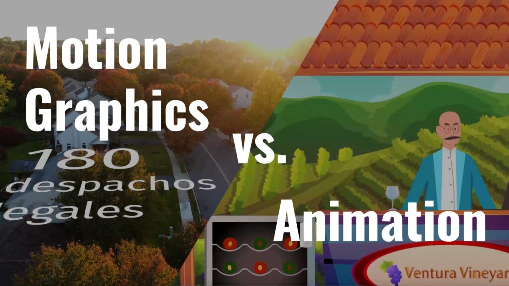 motion graphics vs animation